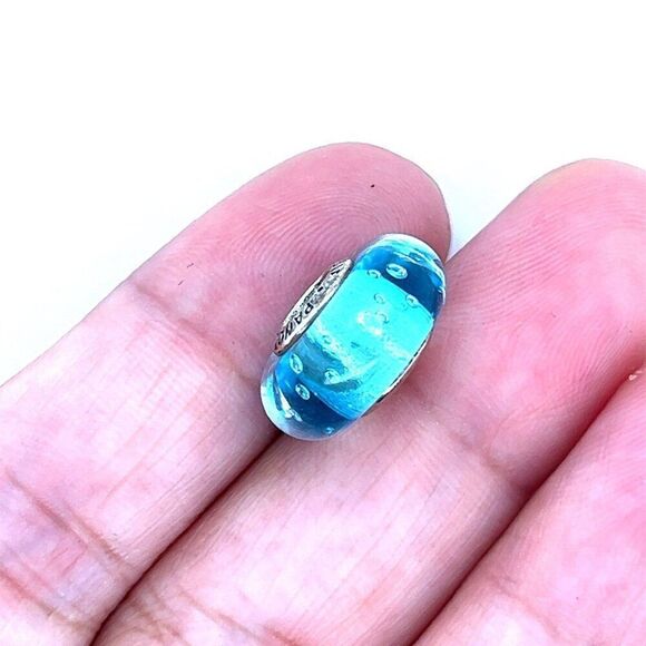 Pandora Blue Effervescence Charm - Picture 4 of 5